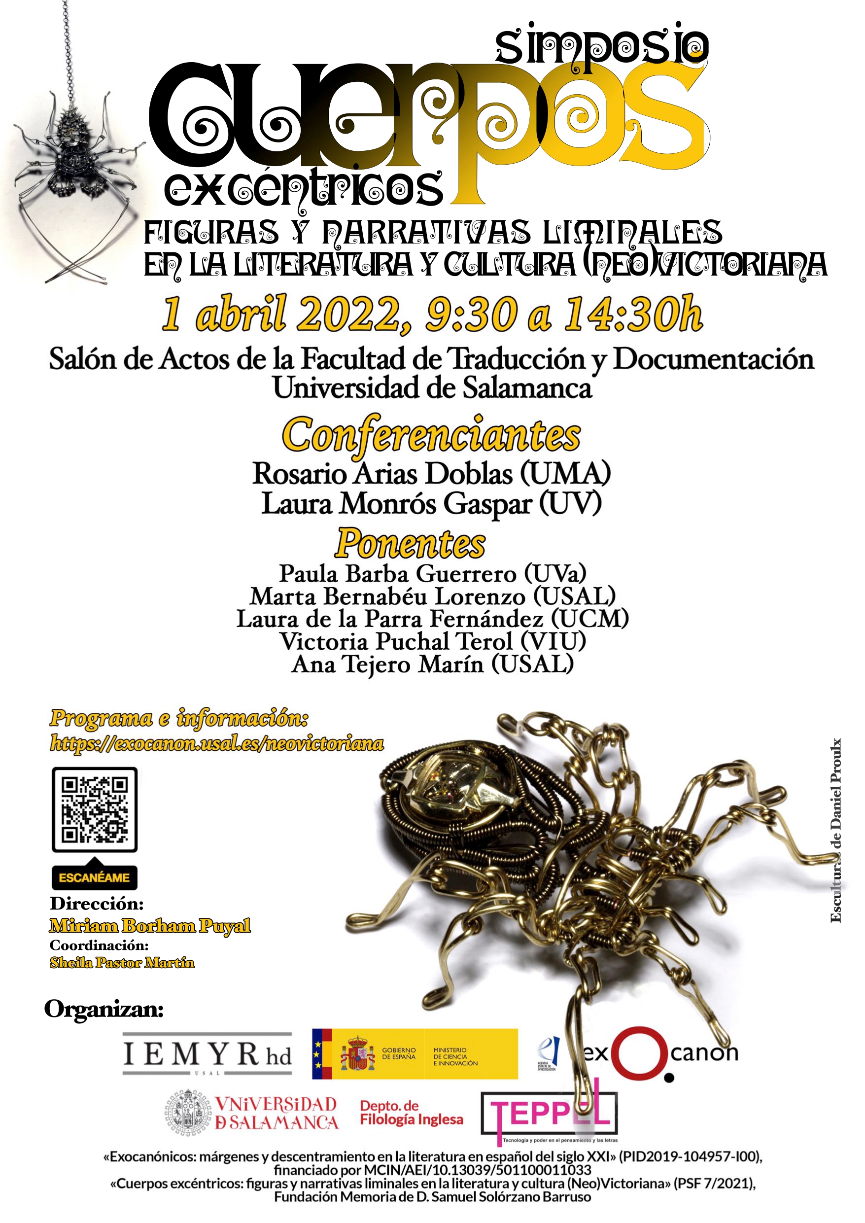 Symposium «Eccentrix Bodies: Liminal Figures and Narratives in (Neo)Victorianism Literature and Culture»